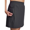 image:imageRBX Active Womens Plus Size Stretch Woven Athletic Skort with Attached Bike Short and PocketsS21 Charcoal