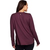 image:imageRBX Active Womens Plus Size Workout Top with Thumbholes Buttery Soft Lightweight Long Sleeve Tunic Yoga Top for WomenBurgundy Wine Heather