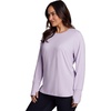image:imageRBX Active Womens Plus Size Workout Top with Thumbholes Buttery Soft Lightweight Long Sleeve Tunic Yoga Top for WomenPastel Lilac Heather