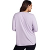image:imageRBX Active Womens Plus Size Workout Top with Thumbholes Buttery Soft Lightweight Long Sleeve Tunic Yoga Top for WomenPastel Lilac Heather