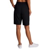 image:imageRBX Active Womens Relaxed Fit Breathable Ventilated Stretch Woven Athletic Walking Short with PocketsBlack 11inch