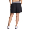 image:imageRBX Active Womens Relaxed Fit Breathable Ventilated Stretch Woven Athletic Walking Short with PocketsBlack Combo