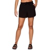image:imageRBX Active Womens Relaxed Fit Breathable Ventilated Stretch Woven Athletic Walking Short with PocketsOverlap Black