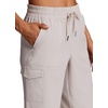 image:imageRBX Active Womens Relaxed Fit Breathable Ventilated Stretch Woven Athletic Walking Short with PocketsSand 11inch