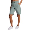 image:imageRBX Active Womens Relaxed Fit Breathable Ventilated Stretch Woven Athletic Walking Short with PocketsSea Mist 11inch