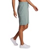 image:imageRBX Active Womens Relaxed Fit Breathable Ventilated Stretch Woven Athletic Walking Short with PocketsSea Mist 11inch