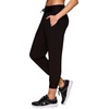 image:imageRBX Active Womens Relaxed Fit Lightweight Quick Drying Stretch Woven Pants with PocketsJgr Black