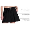 image:imageRBX Active Womens Skort with Pockets Flared Tennis Skirt Quick Drying Golf Pickleball SkortBlack