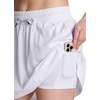 image:imageRBX Active Womens Skort with Pockets Flared Tennis Skirt Quick Drying Golf Pickleball SkortWhite