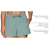 image:imageRBX Active Womens Workout Running Shorts with Attached Bike ShortArctic