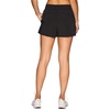 image:imageRBX Active Womens Workout Running Shorts with Attached Bike ShortBlack