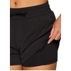 image:imageRBX Active Womens Workout Running Shorts with Attached Bike ShortBlack