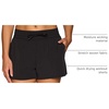 image:imageRBX Active Womens Workout Running Shorts with Attached Bike ShortBlack