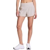 image:imageRBX Active Womens Workout Running Shorts with Attached Bike ShortGreige Mesh Yoke
