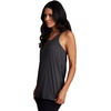 image:imageRBX Active Workout Tank Top for Women Racerback Flowy Yoga Top Fashion DetailCharcoal S21