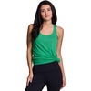 image:imageRBX Active Workout Tank Top for Women Racerback Flowy Yoga Top Fashion DetailGreen Heather