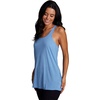 image:imageRBX Active Workout Tank Top for Women Racerback Flowy Yoga Top Fashion DetailLight Blue Heather