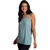 image:imageRBX Active Workout Tank Top for Women Racerback Flowy Yoga Top Fashion DetailSea Mist