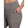 image:imageRBX Activewear Plus Size Legging for Women in Capri Length High Waist Squat Proof Running Yoga Pants with PocketsDriftwood