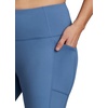 image:imageRBX Activewear Plus Size Legging for Women in Capri Length High Waist Squat Proof Running Yoga Pants with PocketsMoonlight Blue