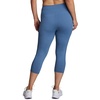 image:imageRBX Activewear Plus Size Legging for Women in Capri Length High Waist Squat Proof Running Yoga Pants with PocketsMoonlight Blue
