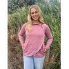 image:imageRBX Activewear Womens Fleece Sweatshirt Fashion Pullover With Pockets Zip Mock Neck and Thumb HolesF19 Charcoal