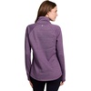 image:imageRBX Activewear Womens Fleece Sweatshirt Fashion Pullover With Pockets Zip Mock Neck and Thumb HolesPurple Haze