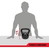 image:imageRBX Cement Kettlebell with ShockProof Plastic Coating for CrossFit Training