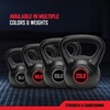 image:imageRBX Cement Kettlebell with ShockProof Plastic Coating for CrossFit Training