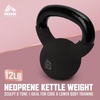 image:imageRBX Neoprene Kettlebell Wide Handle Iron Core Flat Bottom Great for All Fitness LevelsBlack