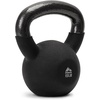 image:imageRBX Neoprene Kettlebell Wide Handle Iron Core Flat Bottom Great for All Fitness LevelsBlack