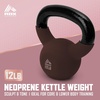 image:imageRBX Neoprene Kettlebell Wide Handle Iron Core Flat Bottom Great for All Fitness LevelsBrown