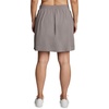 image:imageRBX Plus Size Longer Length Skort for Women Quick Drying Woven Pickleball Golf Skort with Pockets for Tennis Hiking RunningDriftwood