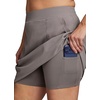 image:imageRBX Plus Size Longer Length Skort for Women Quick Drying Woven Pickleball Golf Skort with Pockets for Tennis Hiking RunningDriftwood