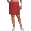image:imageRBX Plus Size Longer Length Skort for Women Quick Drying Woven Pickleball Golf Skort with Pockets for Tennis Hiking RunningGarnet