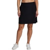 image:imageRBX Plus Size Longer Length Skort for Women Quick Drying Woven Pickleball Golf Skort with Pockets for Tennis Hiking RunningLong Black