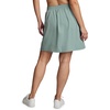 image:imageRBX Plus Size Longer Length Skort for Women Quick Drying Woven Pickleball Golf Skort with Pockets for Tennis Hiking RunningSea Mist