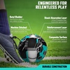 image:imageRBX Size 5 Soccer Ball Durable 32 MachineStitched Panel Construction Superior Air Retention All Weather Design High Contrast GraphicsMint