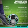 image:imageRBX Size 5 Soccer Ball Durable 32 MachineStitched Panel Construction Superior Air Retention All Weather Design High Contrast GraphicsMintBlack