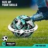 image:imageRBX Size 5 Soccer Ball Durable 32 MachineStitched Panel Construction Superior Air Retention All Weather Design High Contrast GraphicsMintBlack