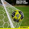 image:imageRBX Size 5 Soccer Ball Durable 32 MachineStitched Panel Construction Superior Air Retention All Weather Design High Contrast GraphicsVolt