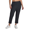 image:imageRBX Womens Plus Size Ankle Pant with Pockets Lightweight Quick Drying Woven Weekend PantsRibbed Side Charcoal