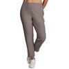 image:imageRBX Womens Plus Size Ankle Pant with Pockets Lightweight Quick Drying Woven Weekend PantsRibbed Side Driftwood