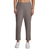image:imageRBX Womens Plus Size Ankle Pant with Pockets Lightweight Quick Drying Woven Weekend PantsRibbed Side Driftwood