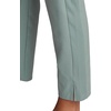 image:imageRBX Womens Plus Size Ankle Pant with Pockets Lightweight Quick Drying Woven Weekend PantsRibbed Side Sea Mist