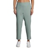 image:imageRBX Womens Plus Size Ankle Pant with Pockets Lightweight Quick Drying Woven Weekend PantsRibbed Side Sea Mist