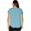 image:imageRBX Womens Plus Size VNeck Soft Jersey Everyday Yoga TShirt Tunic S21 Teal 2X