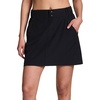 image:imageRBX Active Womens Athletic Skirt with Builtin Shorts Quick Drying Long Length Tennis Golf Skort with PocketsBlack