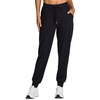 image:imageRBX Active Womens Athletic Super Soft Lightweight Cuffed Tapered Jogger Sweatpants with PocketsRibbed Black