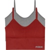 image:imageRBX Active Womens Bralette Multipack Everyday Low Impact Yoga Lounge Bra 2PackCorset Ribbed GreyRed